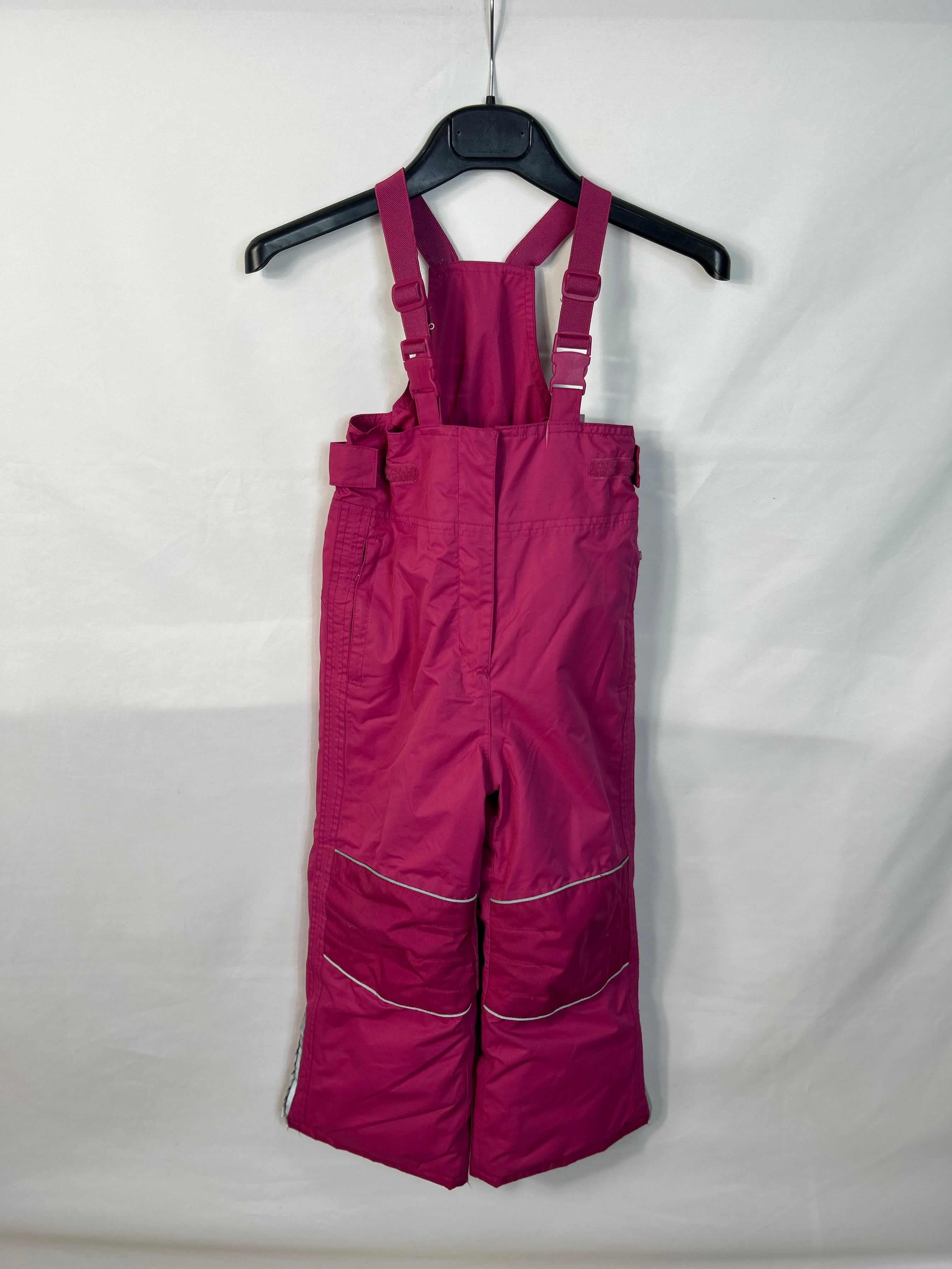 TAGLIA 5/6 ANNI - Salopette rosa